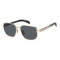 David Beckham Gold Metal Sunglasses