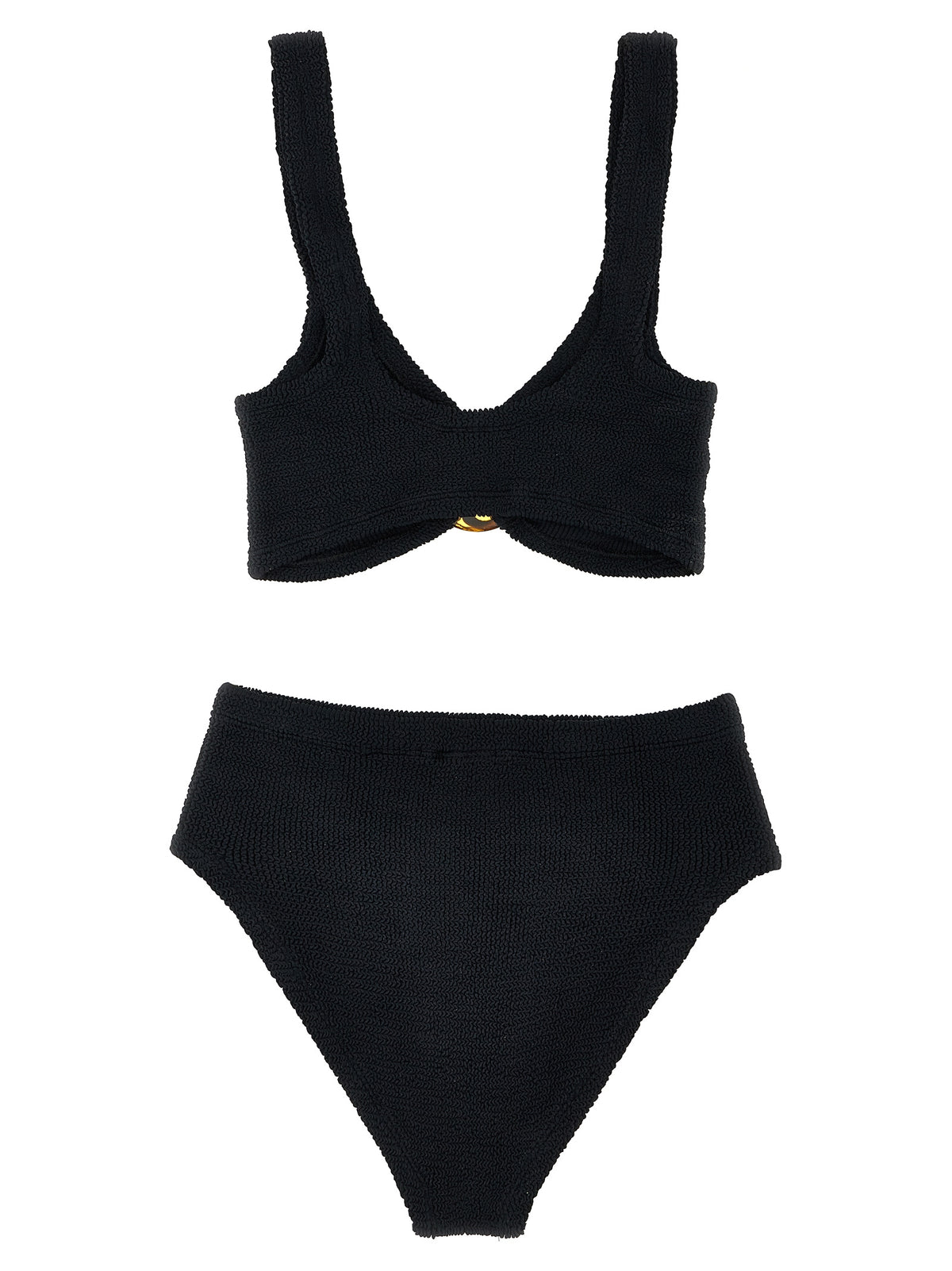 Bikini en nylon noir Hunza G