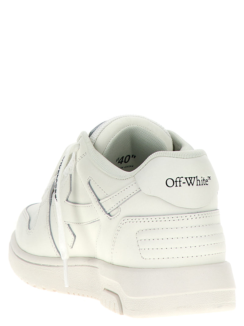 Baskets basses Off-White en cuir de veau blanc