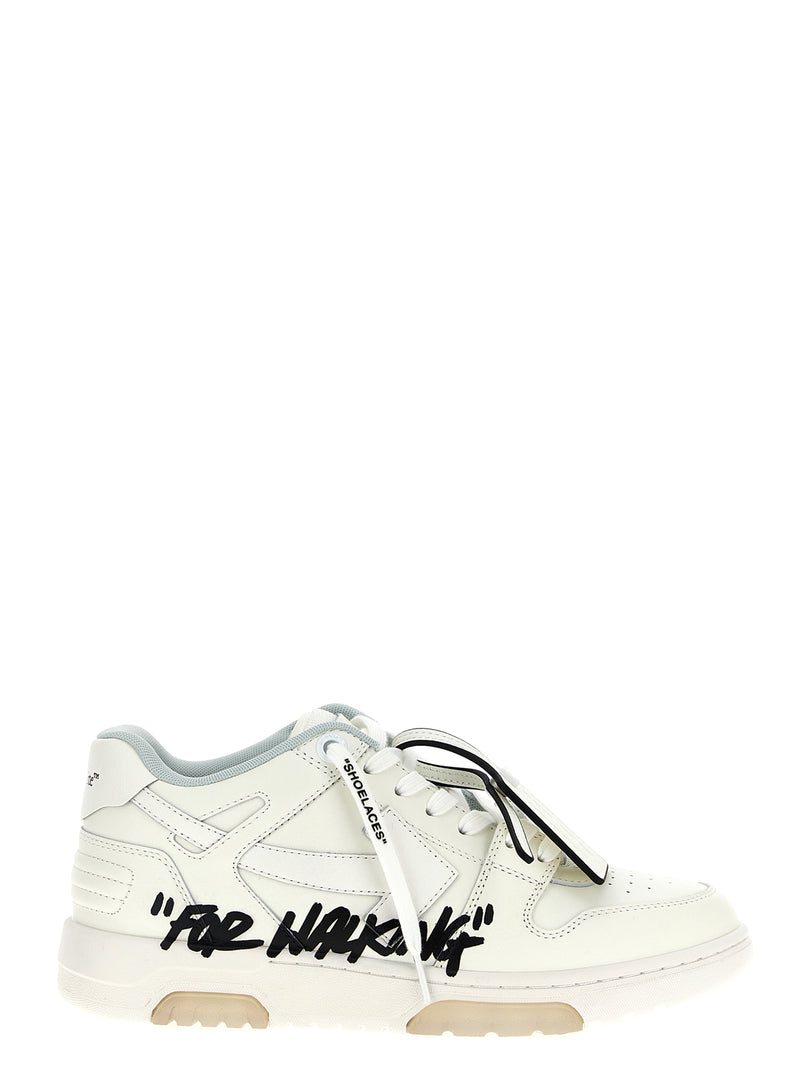 Baskets Off-White bicolores en cuir de vachette