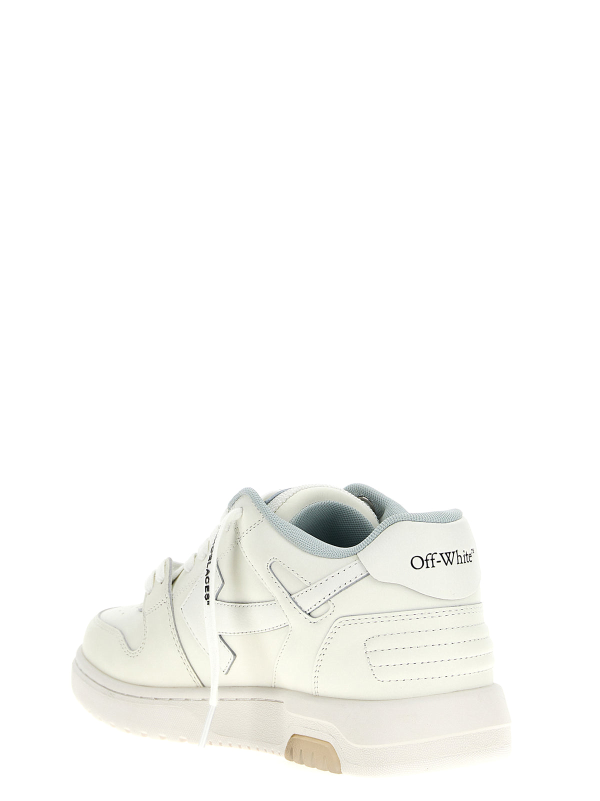 Baskets Off-White bicolores en cuir de vachette