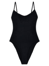 Maillot de bain une pièce Hunza G en polyamide noir
