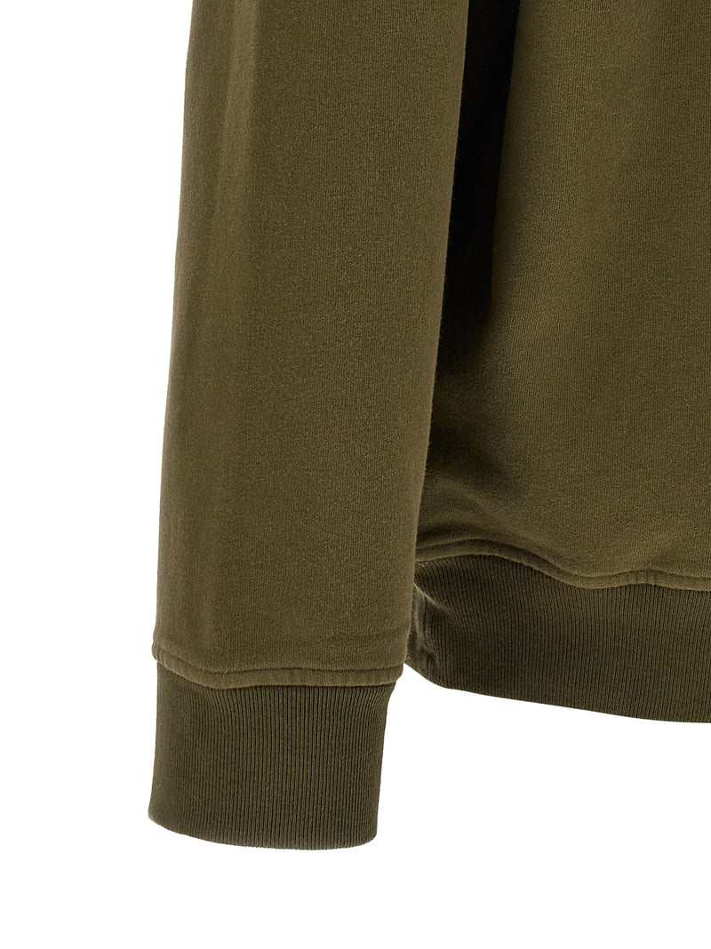 Sweat-shirt bicolore en coton Stone Island