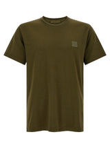 T-shirt bicolore en coton Stone Island