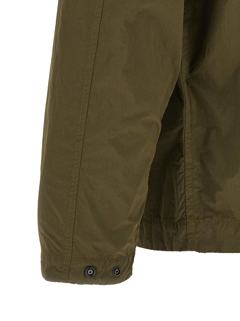 Chemisier Stone Island bicolore en polyamide