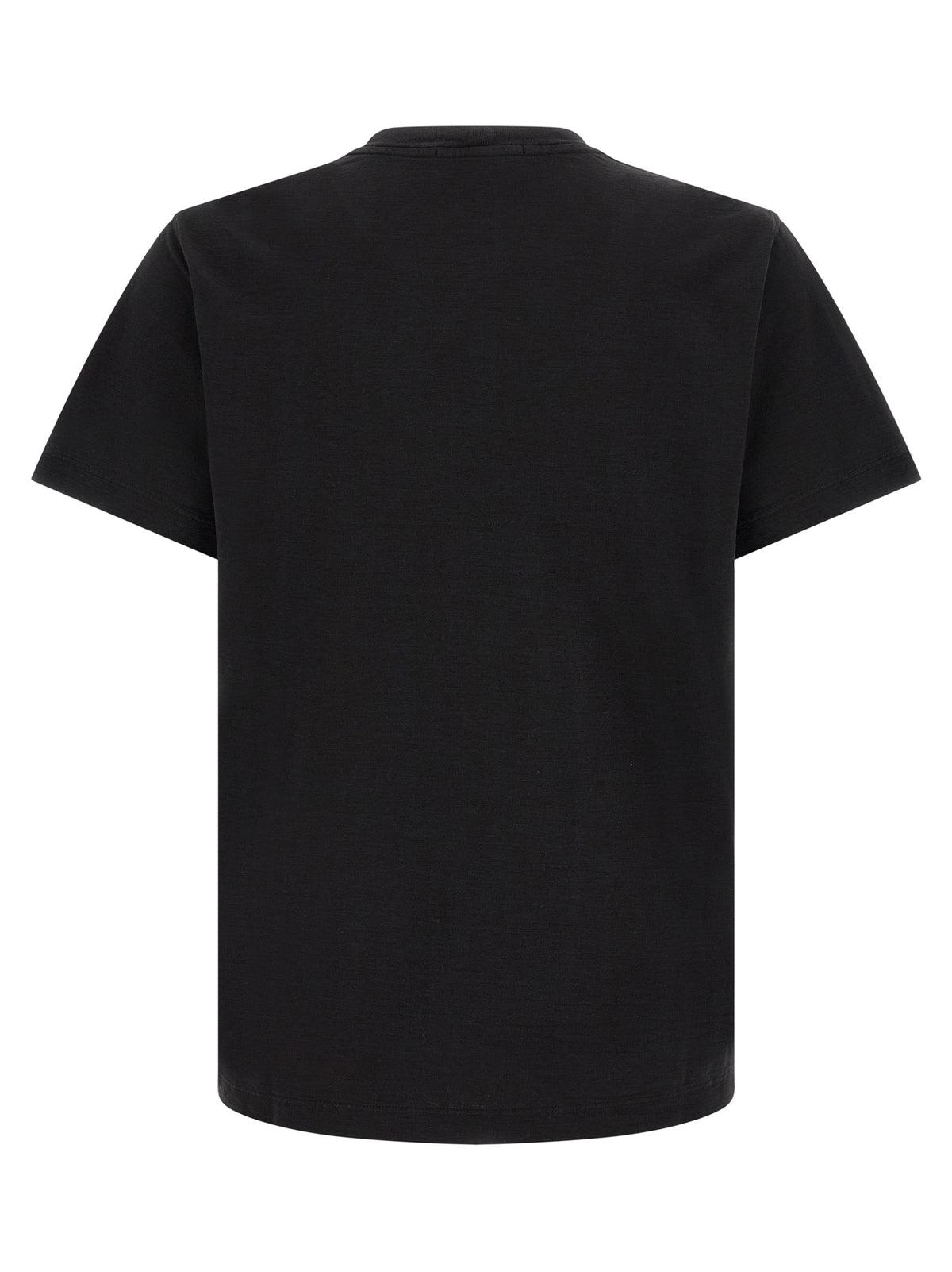 T-shirt en coton noir Stone Island