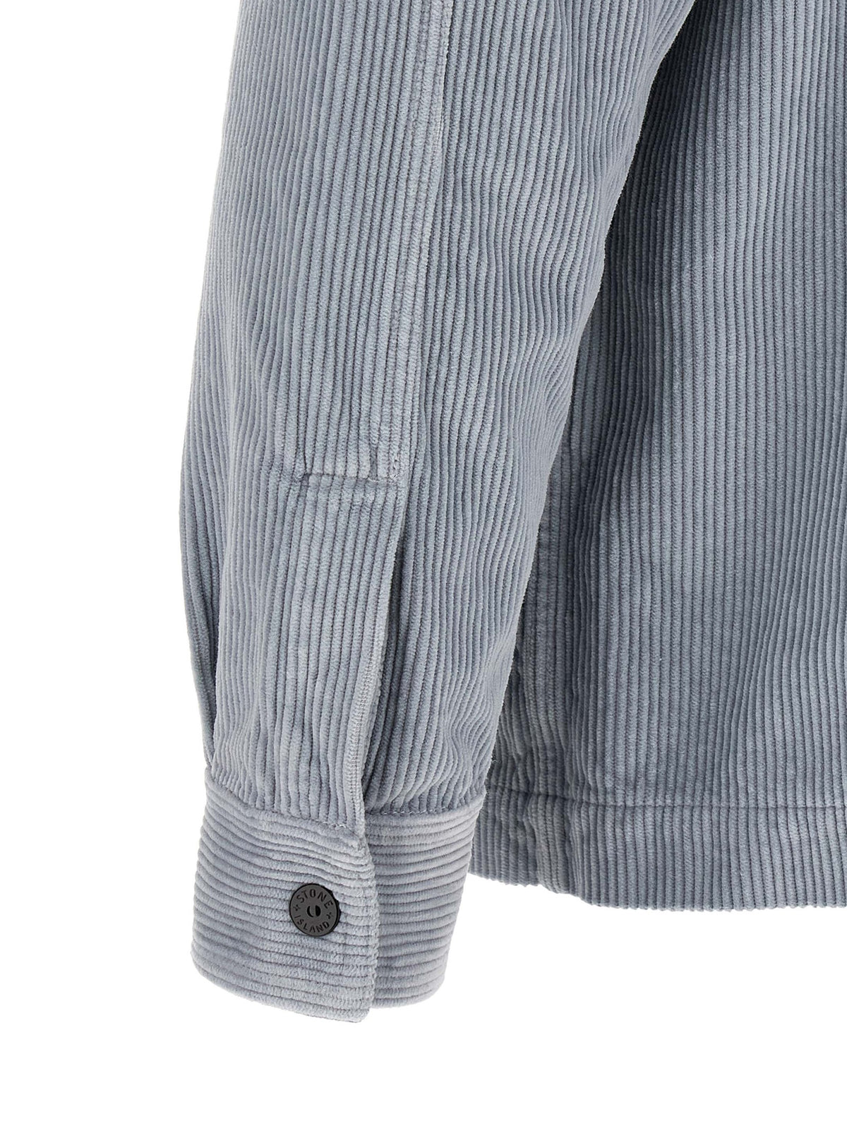 Chemisier en coton gris Stone Island