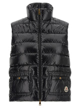 Moncler Black Polyamide Sleeveless Jacket