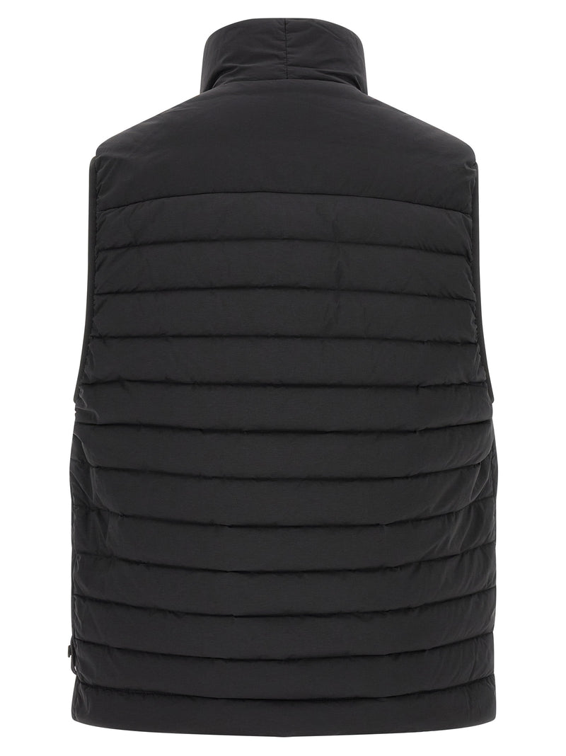Veste sans manches Stone Island en polyamide noir