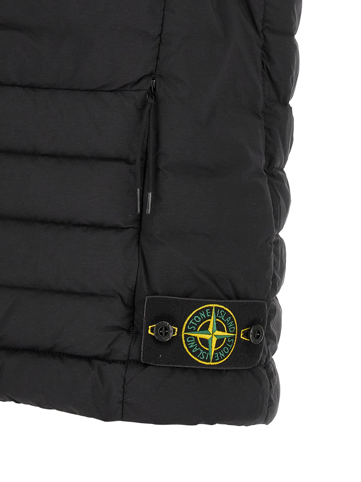 Veste sans manches Stone Island en polyamide noir