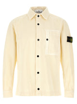 Stone Island White Cotton Blouse