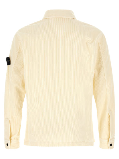 Stone Island White Cotton Blouse