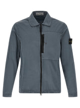 Chemisier Stone Island en polyamide gris