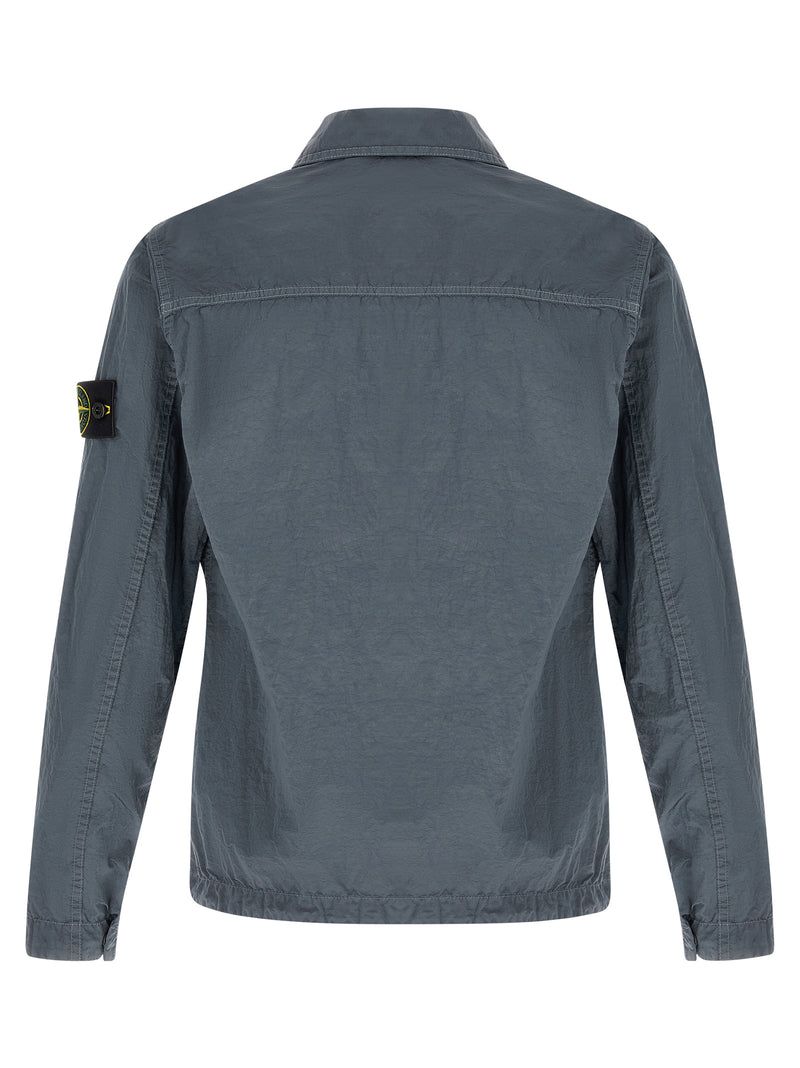 Chemisier Stone Island en polyamide gris