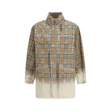 Parka en coton beige Burberry