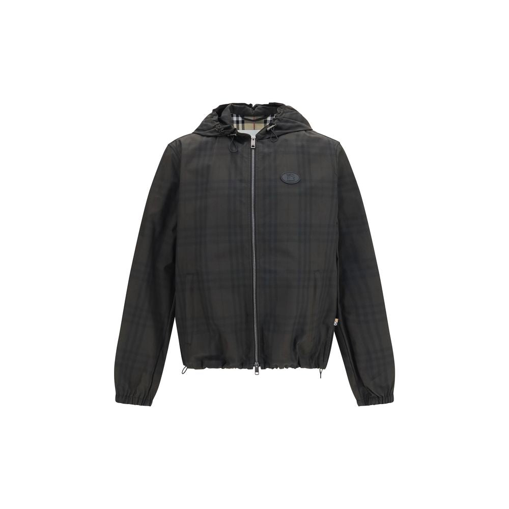 Veste en coton marron Burberry