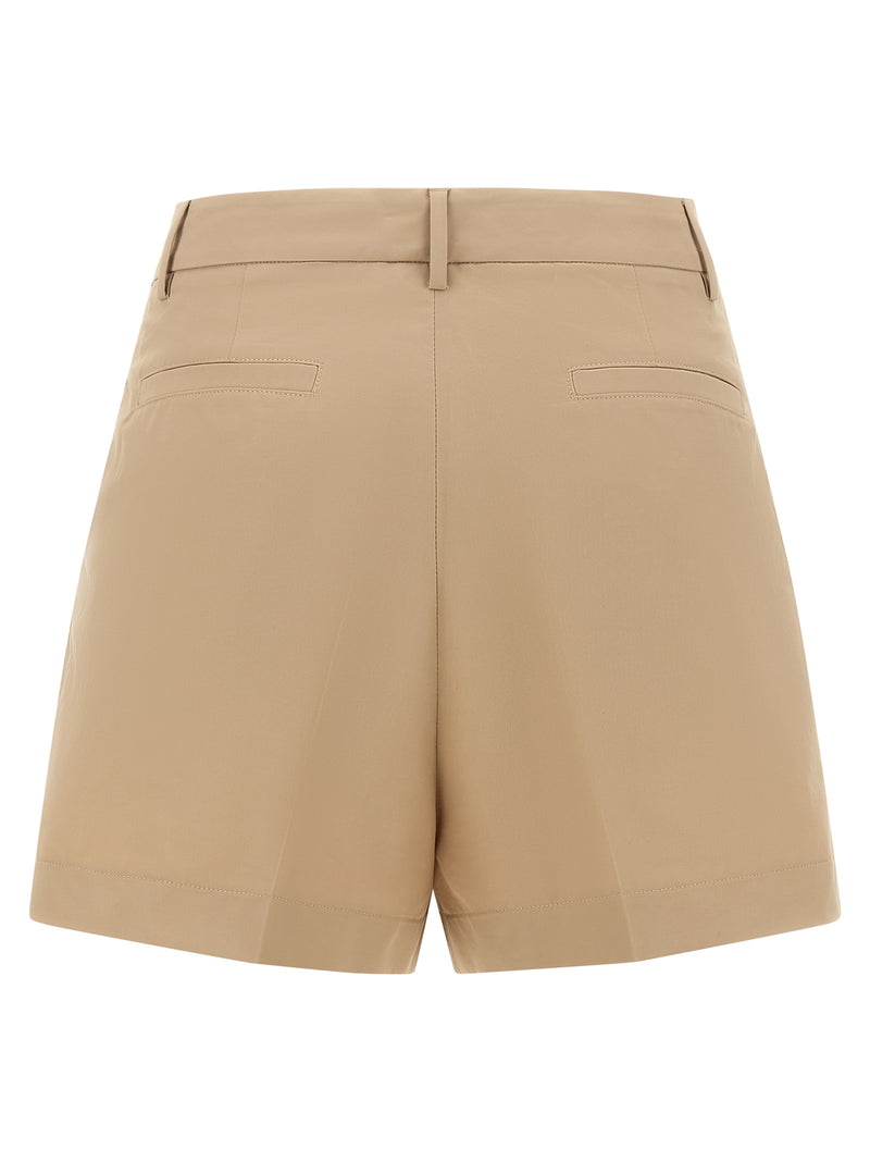 Fabiana Filippi Brown Cotton Bermuda Shorts