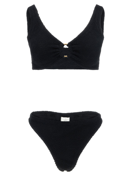 Bikini Hunza G en polyamide noir