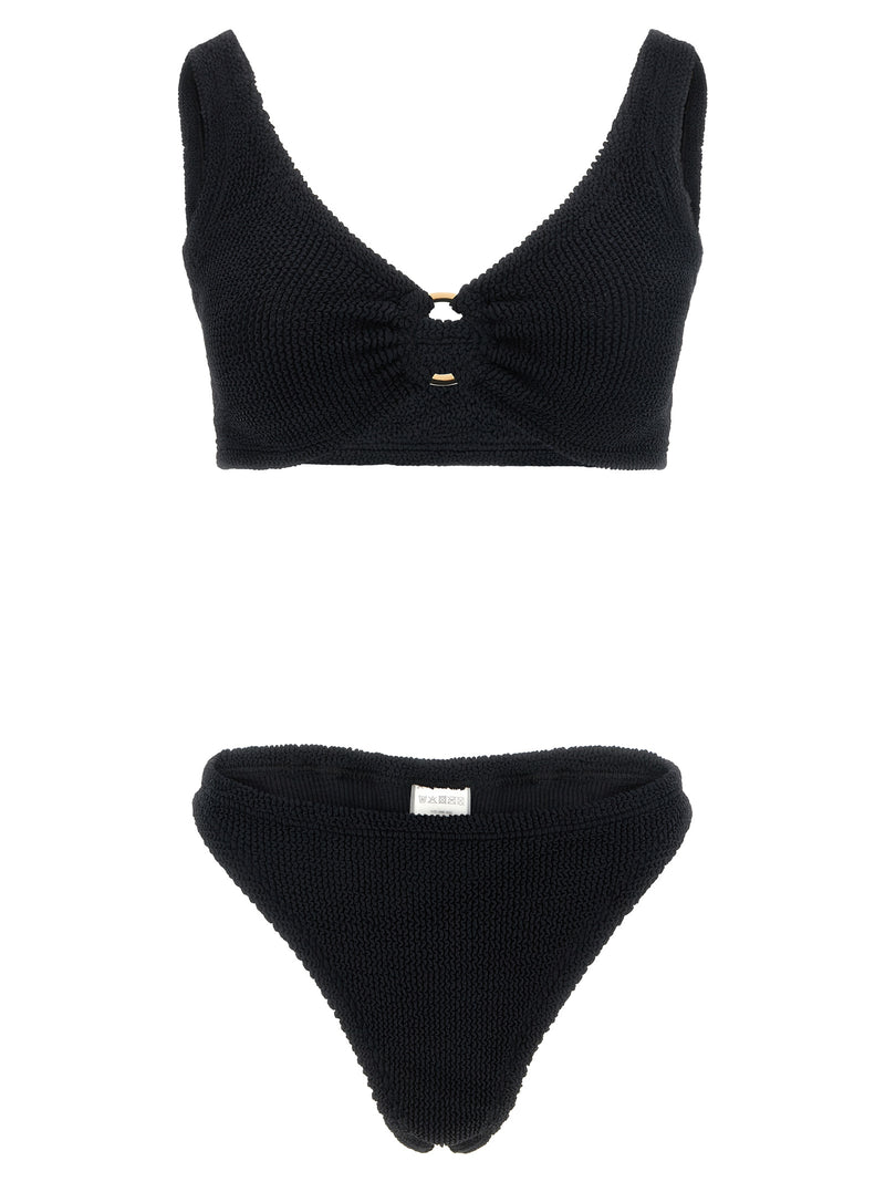 Bikini Hunza G en polyamide noir