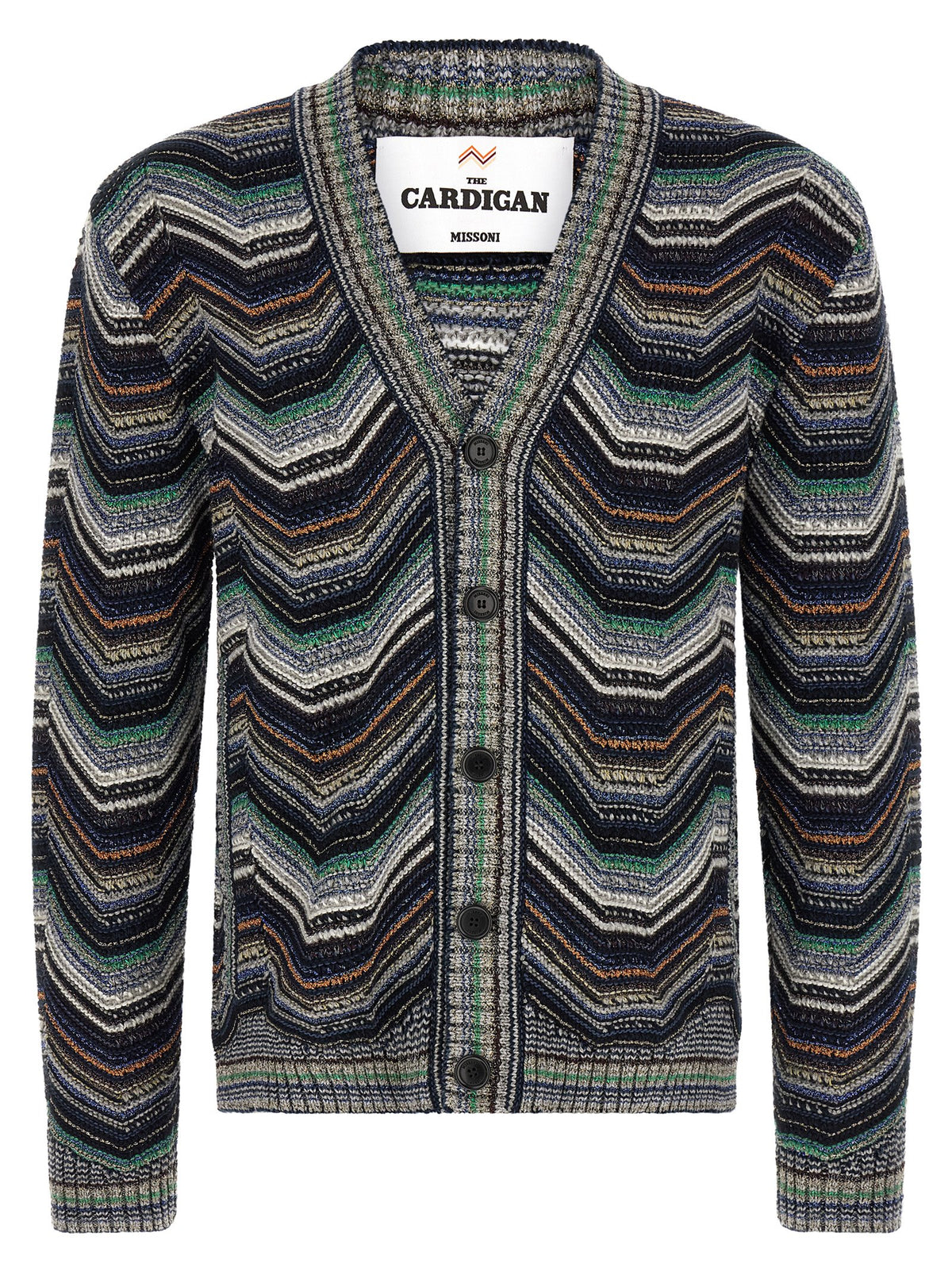 Gilet Missoni en laine multicolore