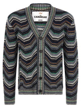 Gilet Missoni en laine multicolore
