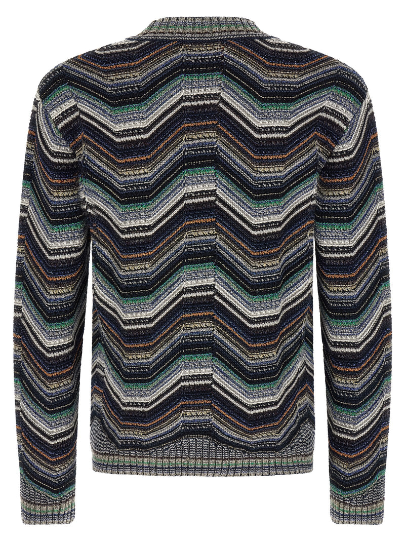 Gilet Missoni en laine multicolore