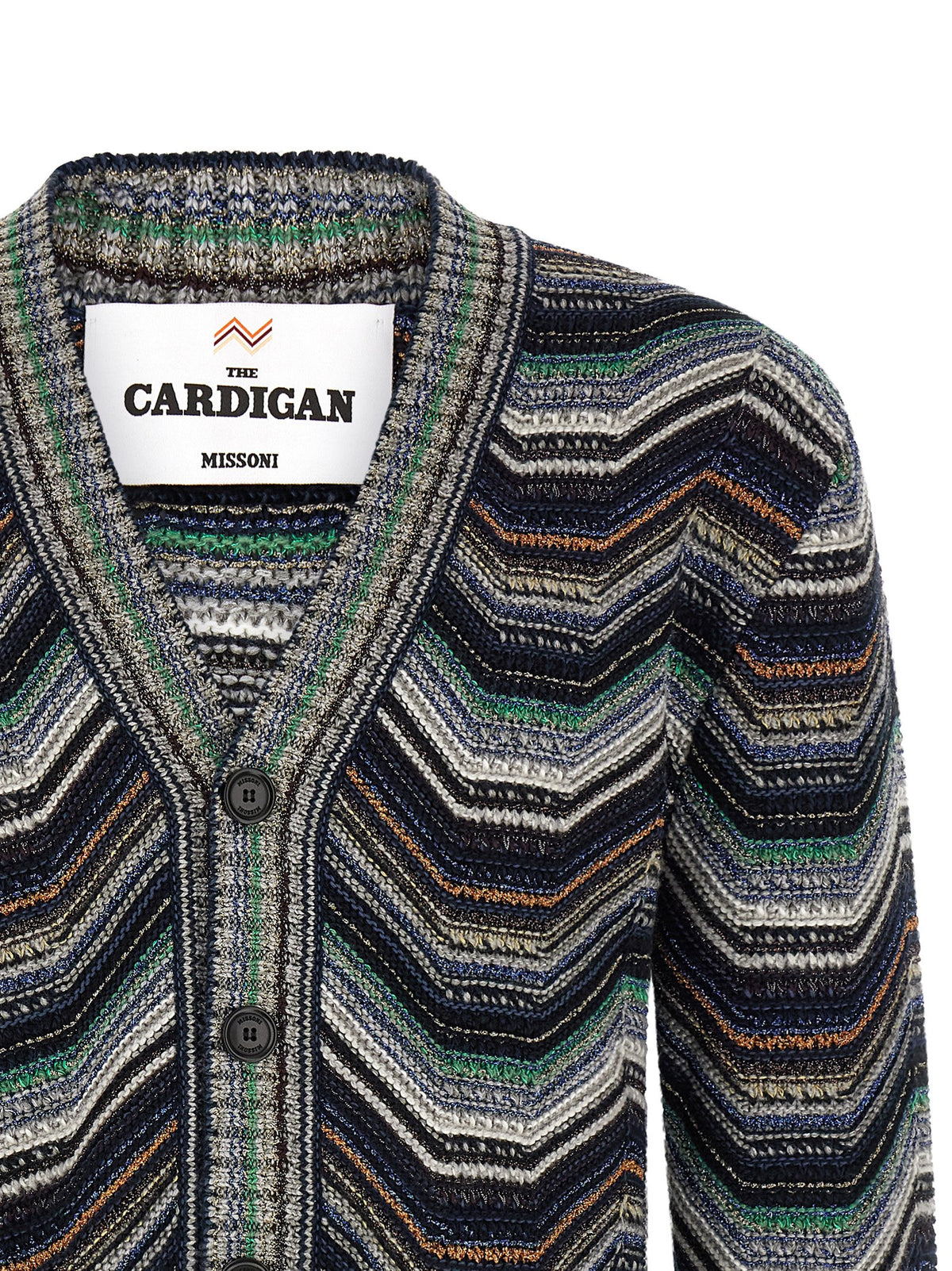 Gilet Missoni en laine multicolore