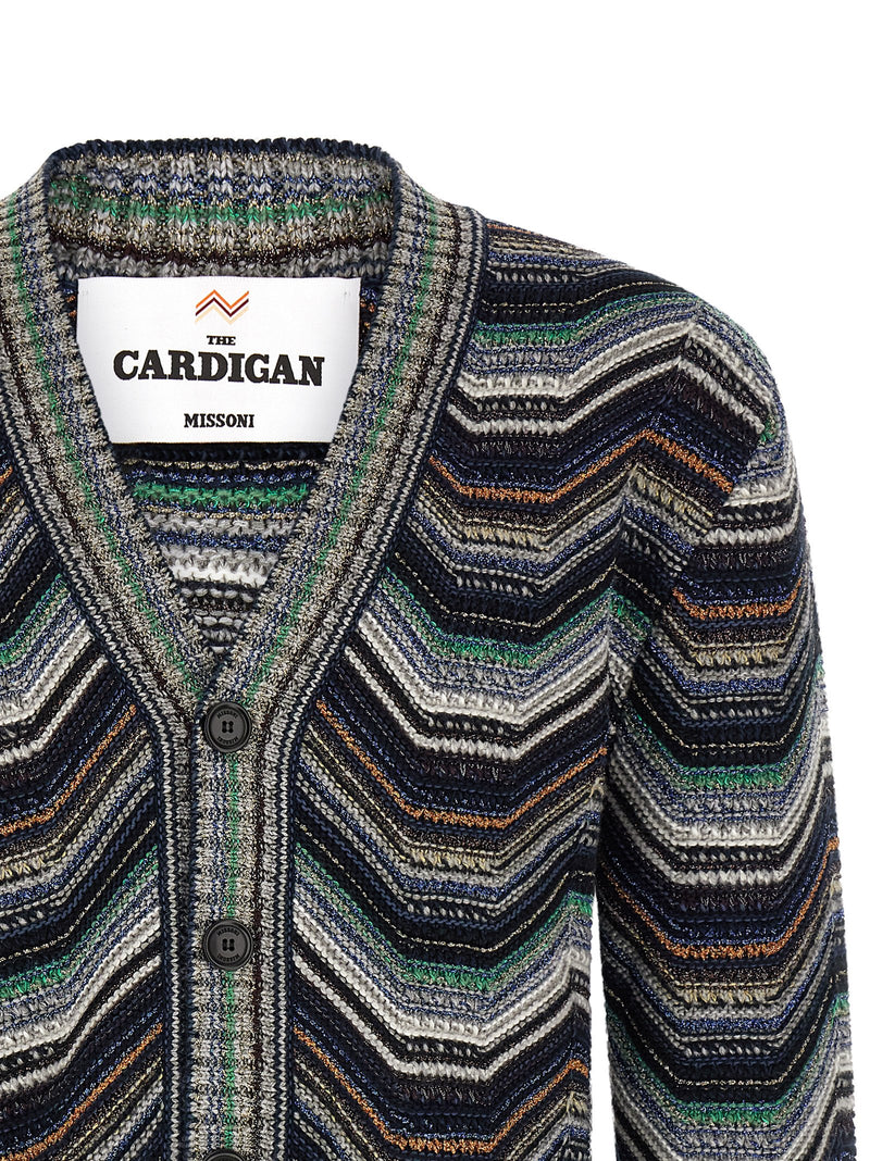 Gilet Missoni en laine multicolore