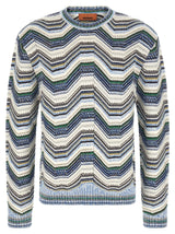 Gilet Missoni en laine multicolore