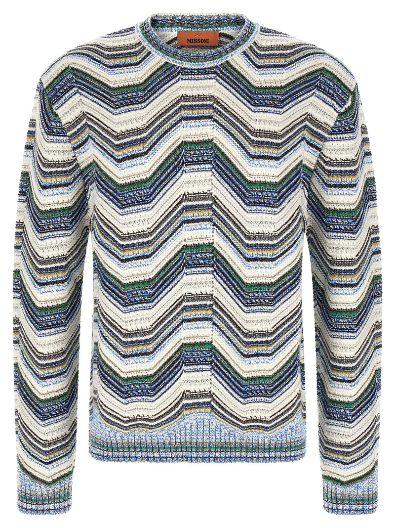 Gilet Missoni en laine multicolore