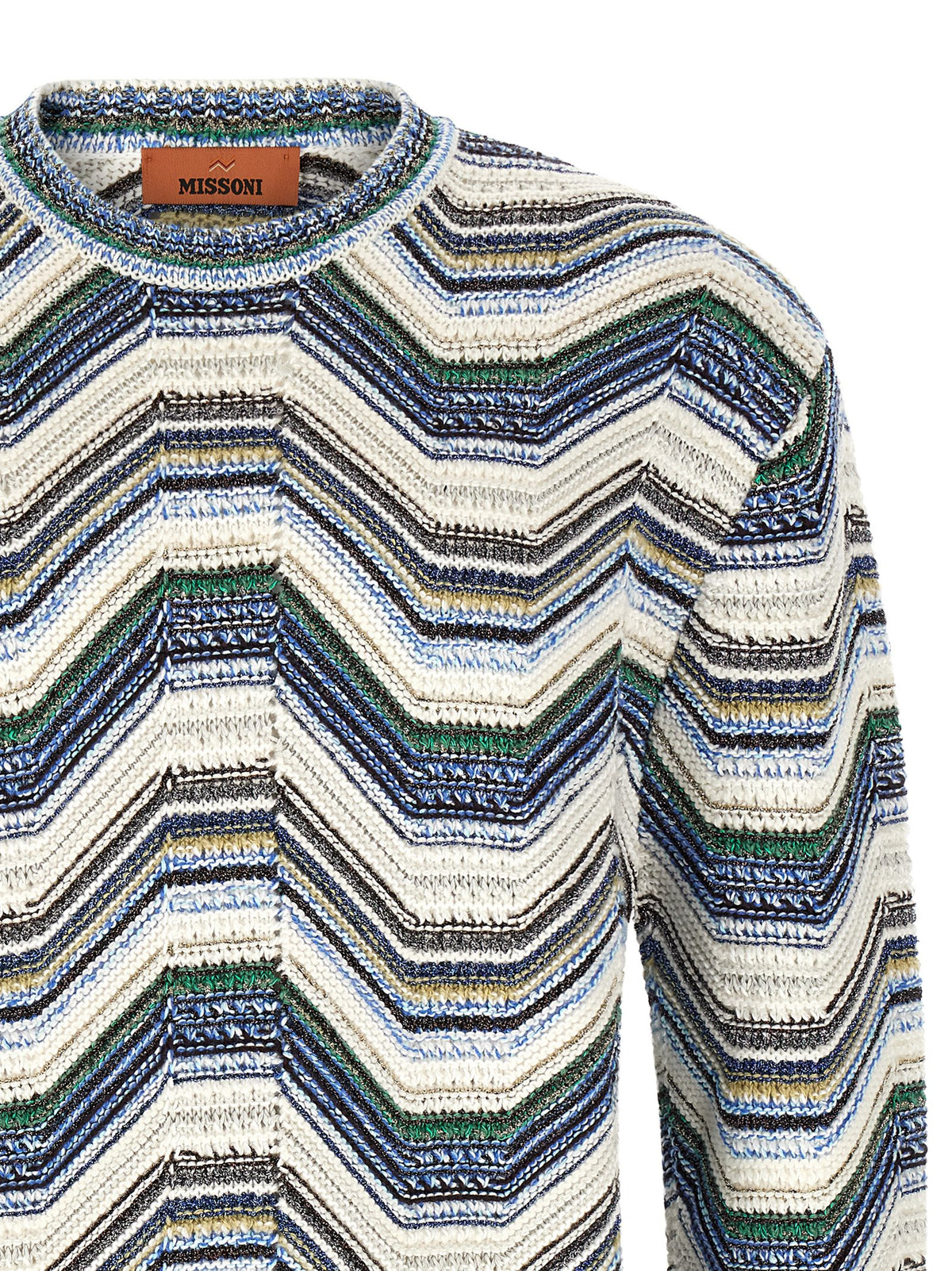 Gilet Missoni en laine multicolore
