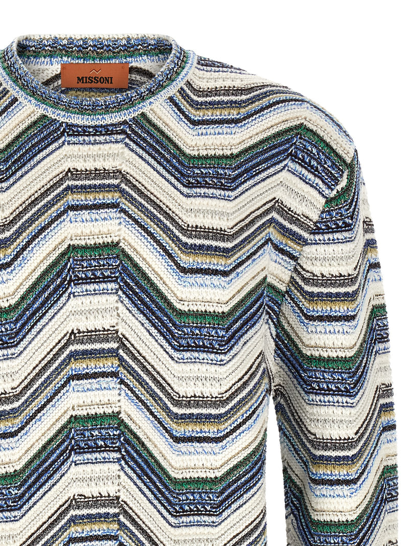 Gilet Missoni en laine multicolore