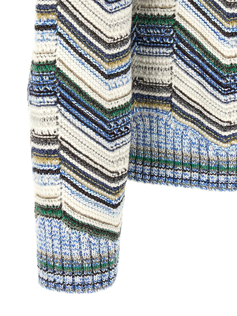 Gilet Missoni en laine multicolore