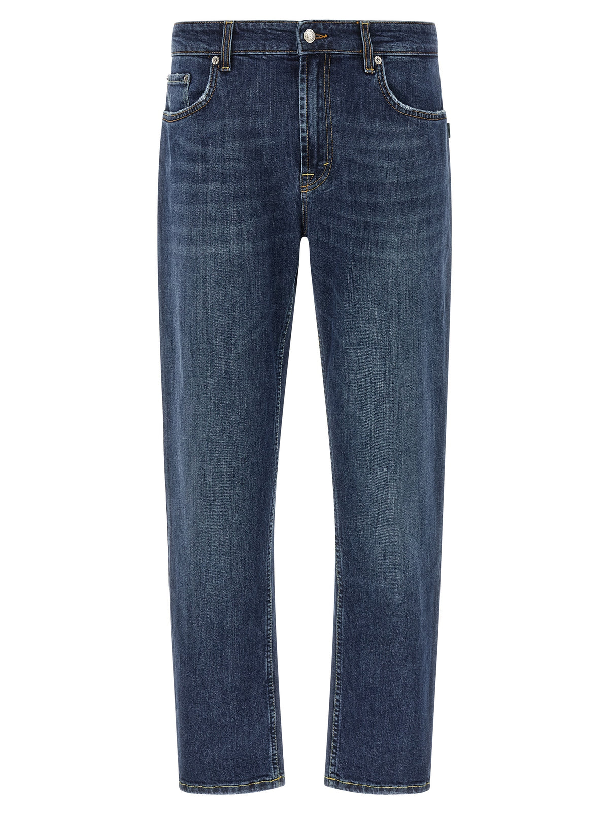 Jean cropped en coton bleu Department 5