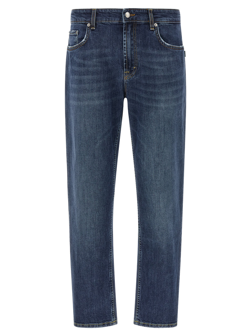 Jean cropped en coton bleu Department 5