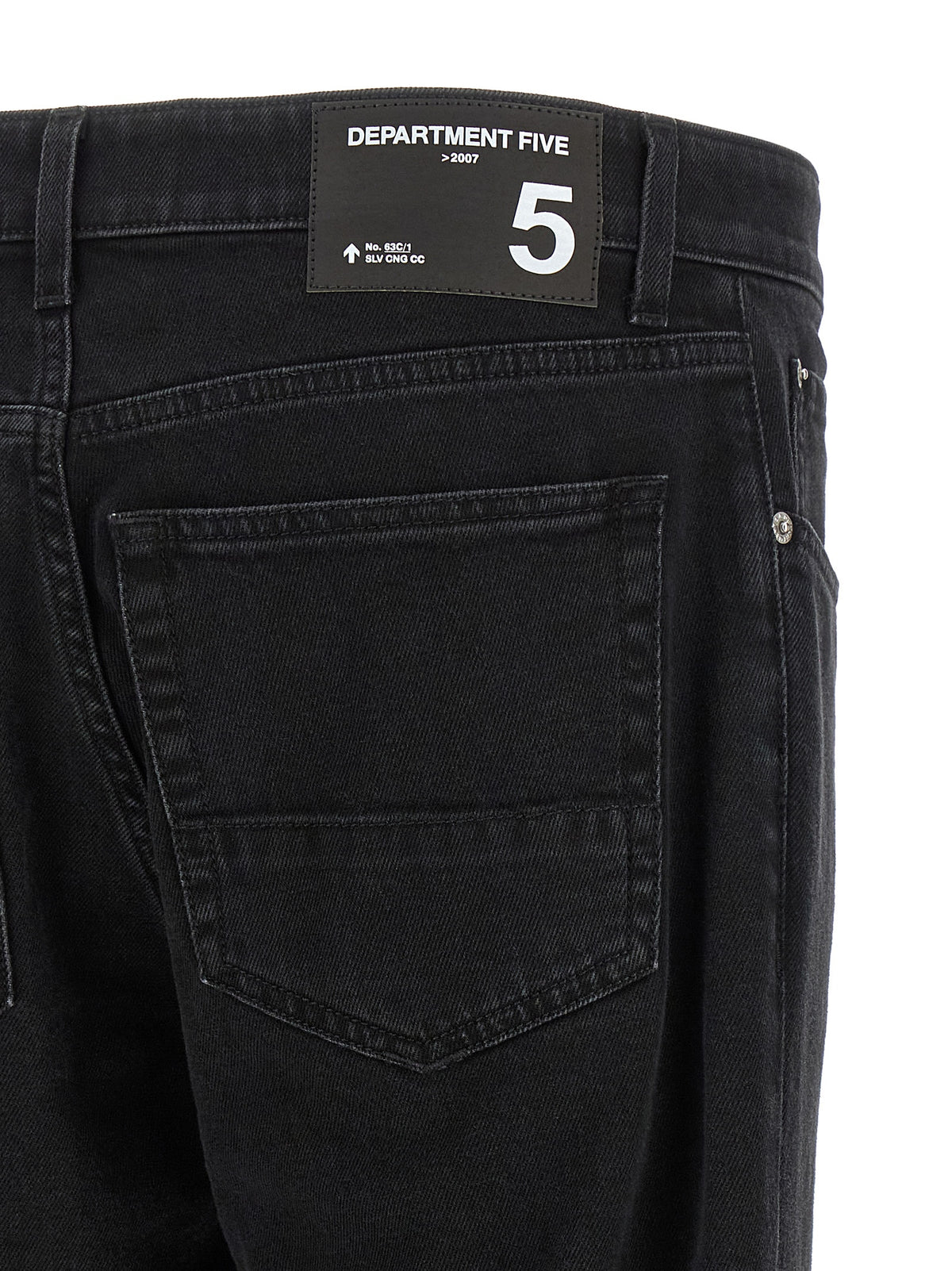 Jean court en coton noir Department 5