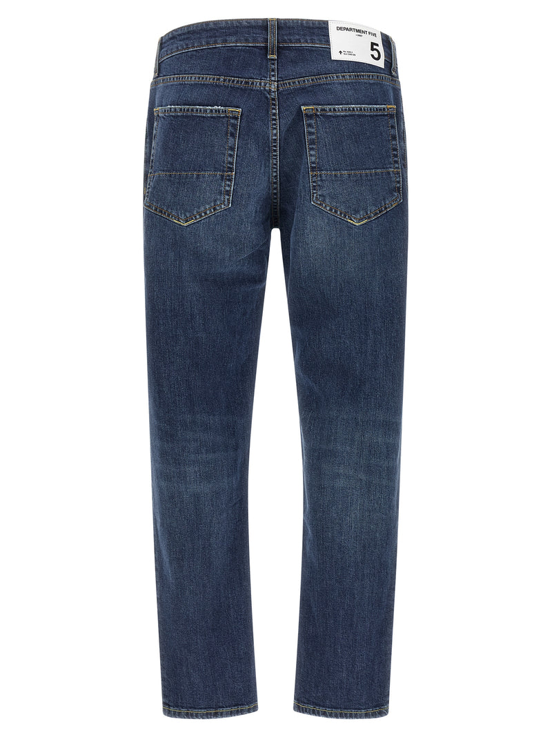 Jean cropped en coton bleu Department 5