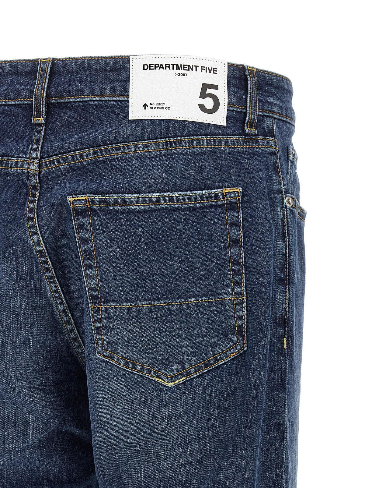 Jean cropped en coton bleu Department 5