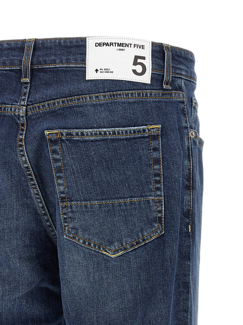 Jean cropped en coton bleu Department 5