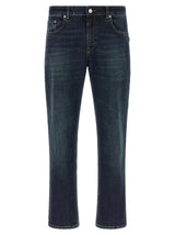 Jean cropped en coton bleu Department 5