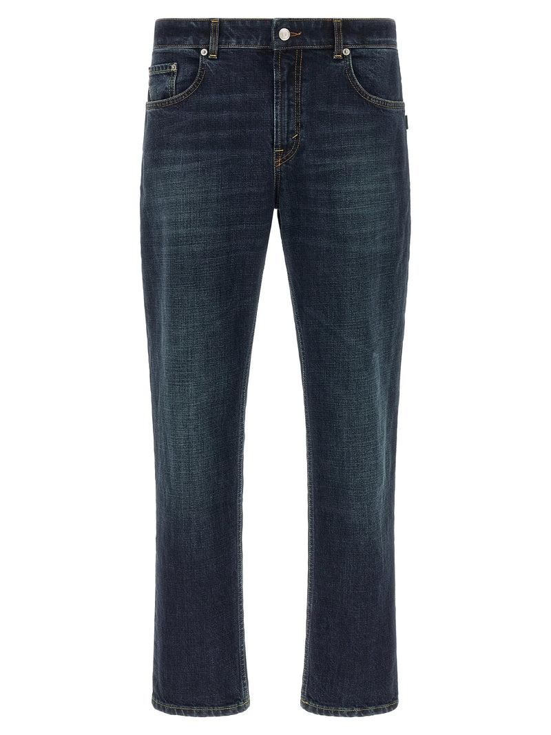 Jean cropped en coton bleu Department 5