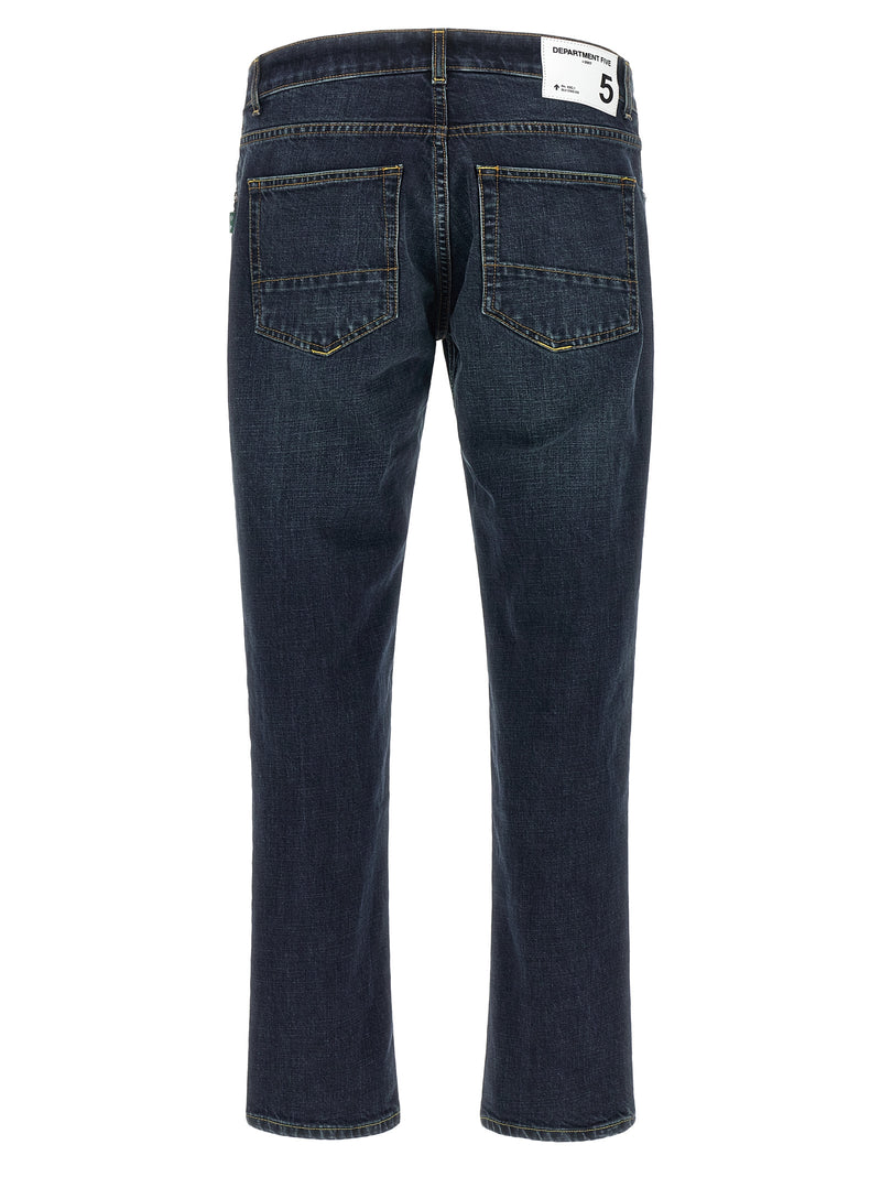 Jean cropped en coton bleu Department 5