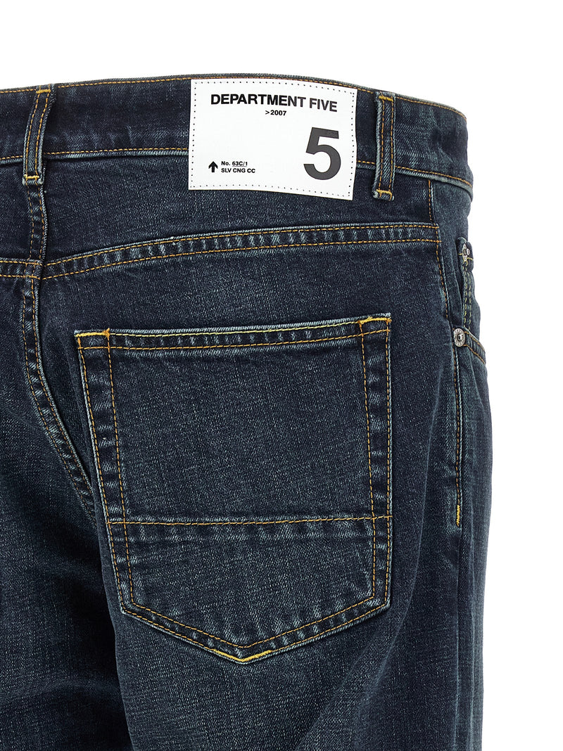 Jean cropped en coton bleu Department 5