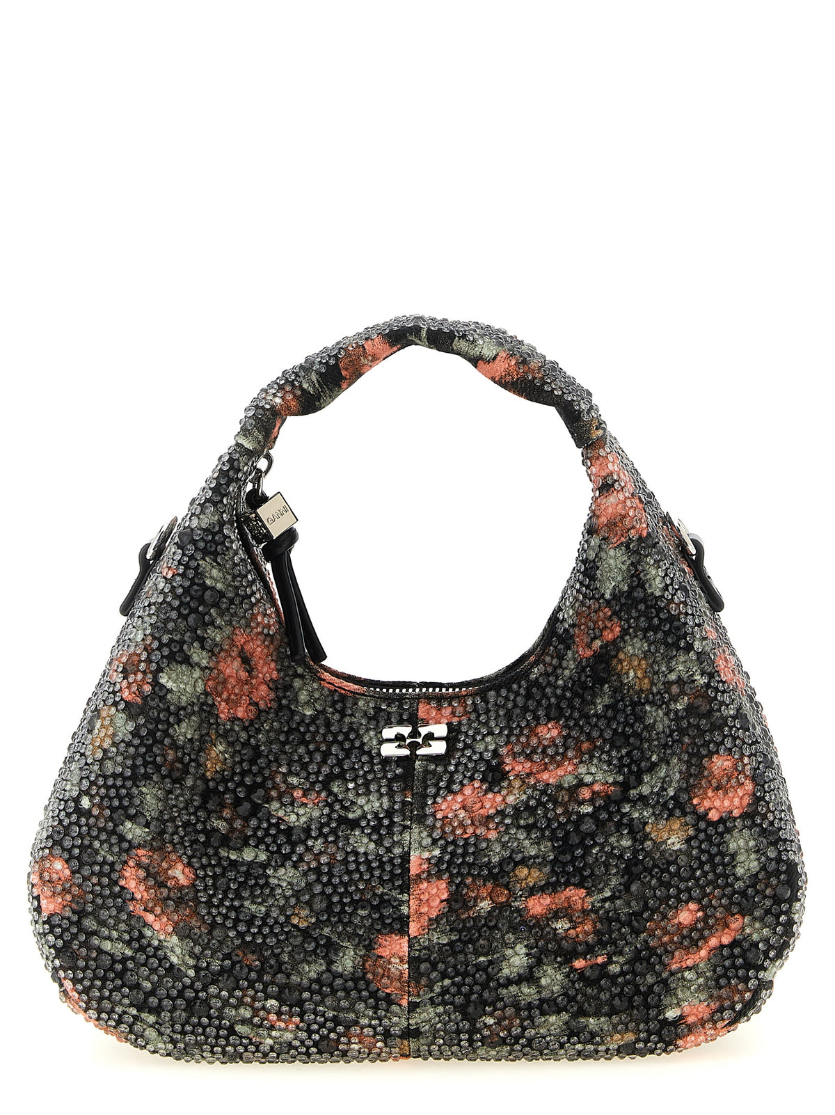 Sac à main Ganni en coton multicolore