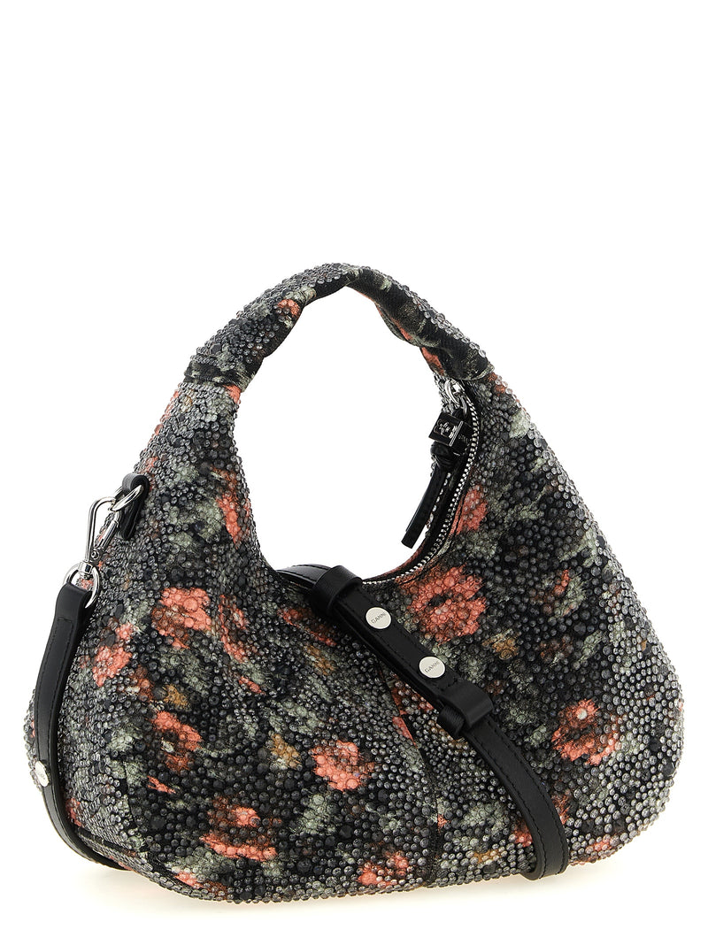 Sac à main Ganni en coton multicolore
