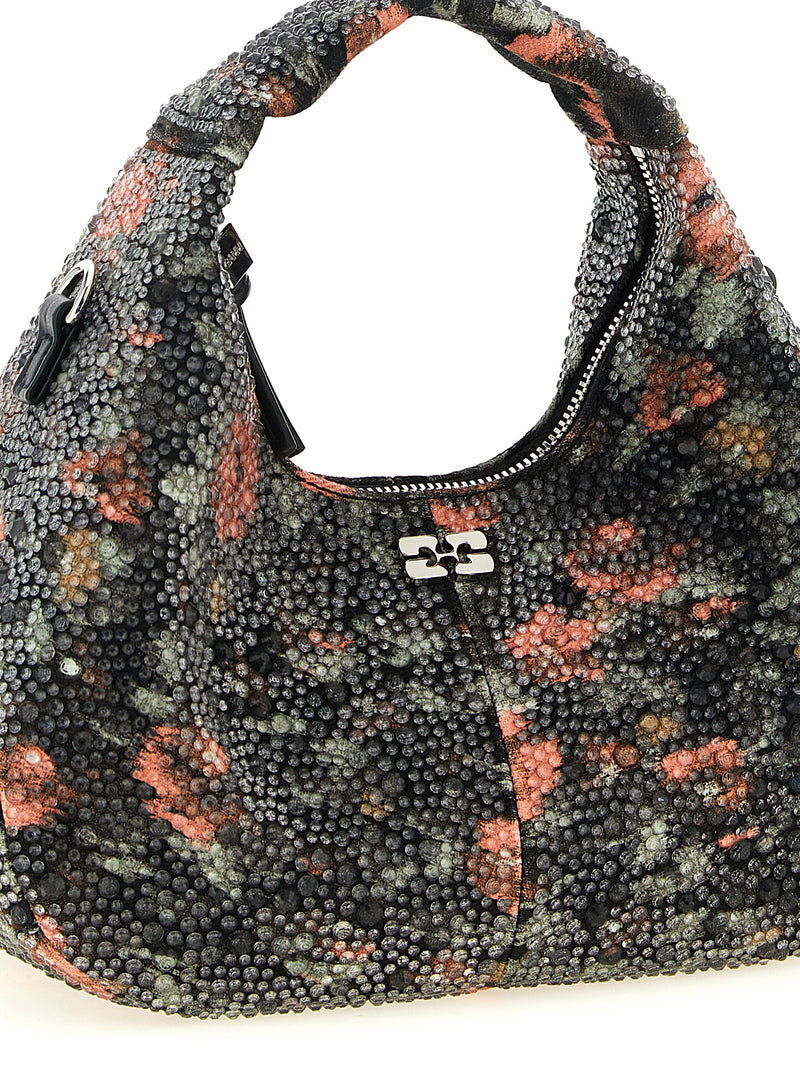 Sac à main Ganni en coton multicolore