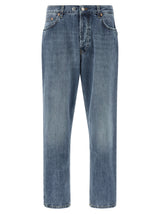 Department 5 Jean fuselé en coton bleu