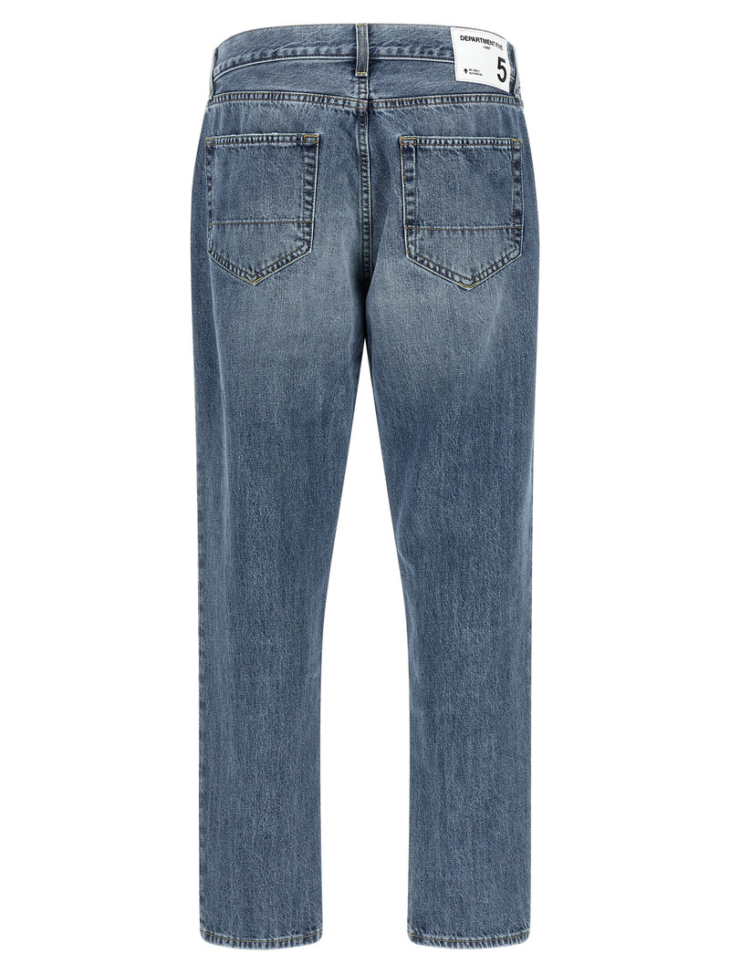 Department 5 Jean fuselé en coton bleu
