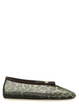 Ballerines Ganni en nylon marron