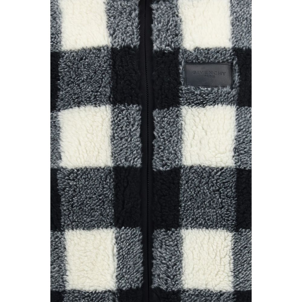 Veste longue Givenchy en polyester gris
